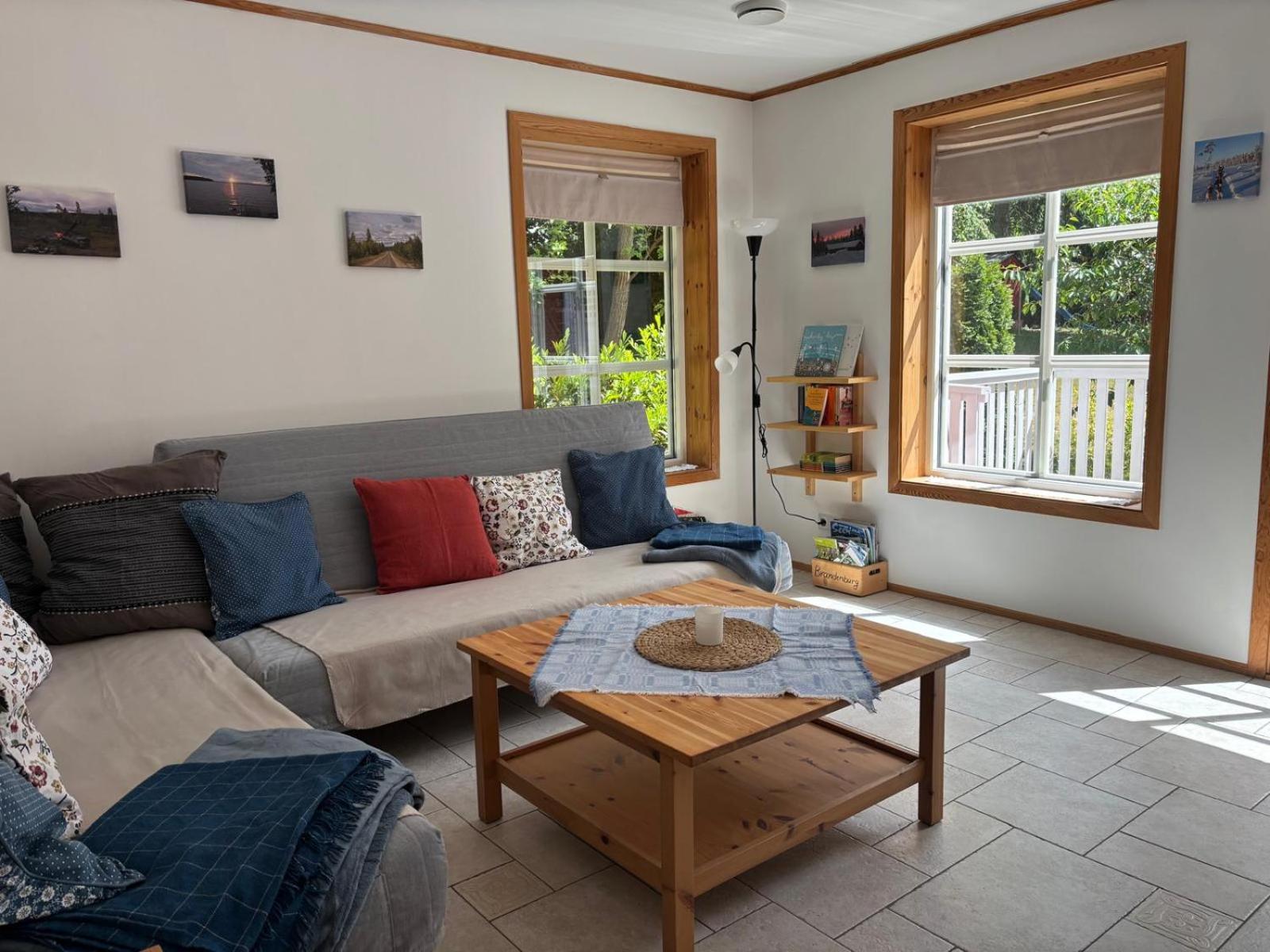 Toms Stuga Ferienwohnung Schoneiche Ngoại thất bức ảnh